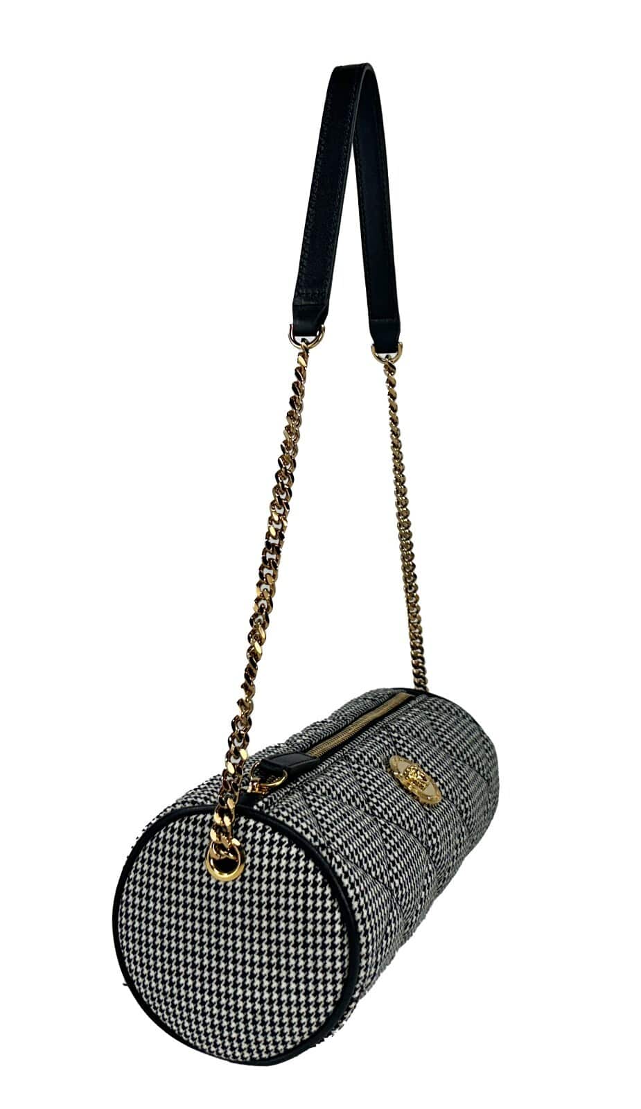 Versace Versace Medusa Quilted Evening Sling Crossbody Women's Bag