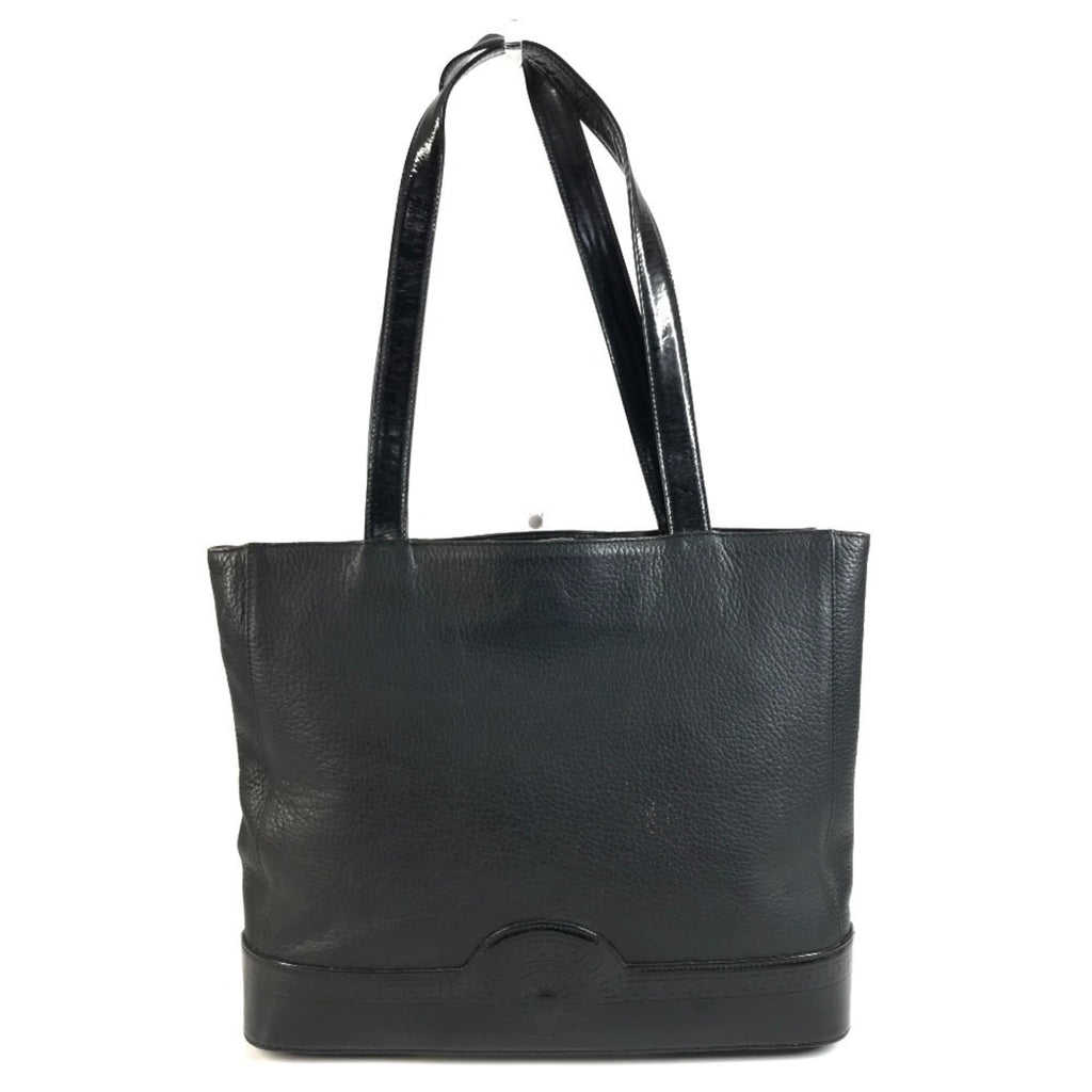 Versace Leather Shoulder Bag Tote Bag (Pre-Owned)