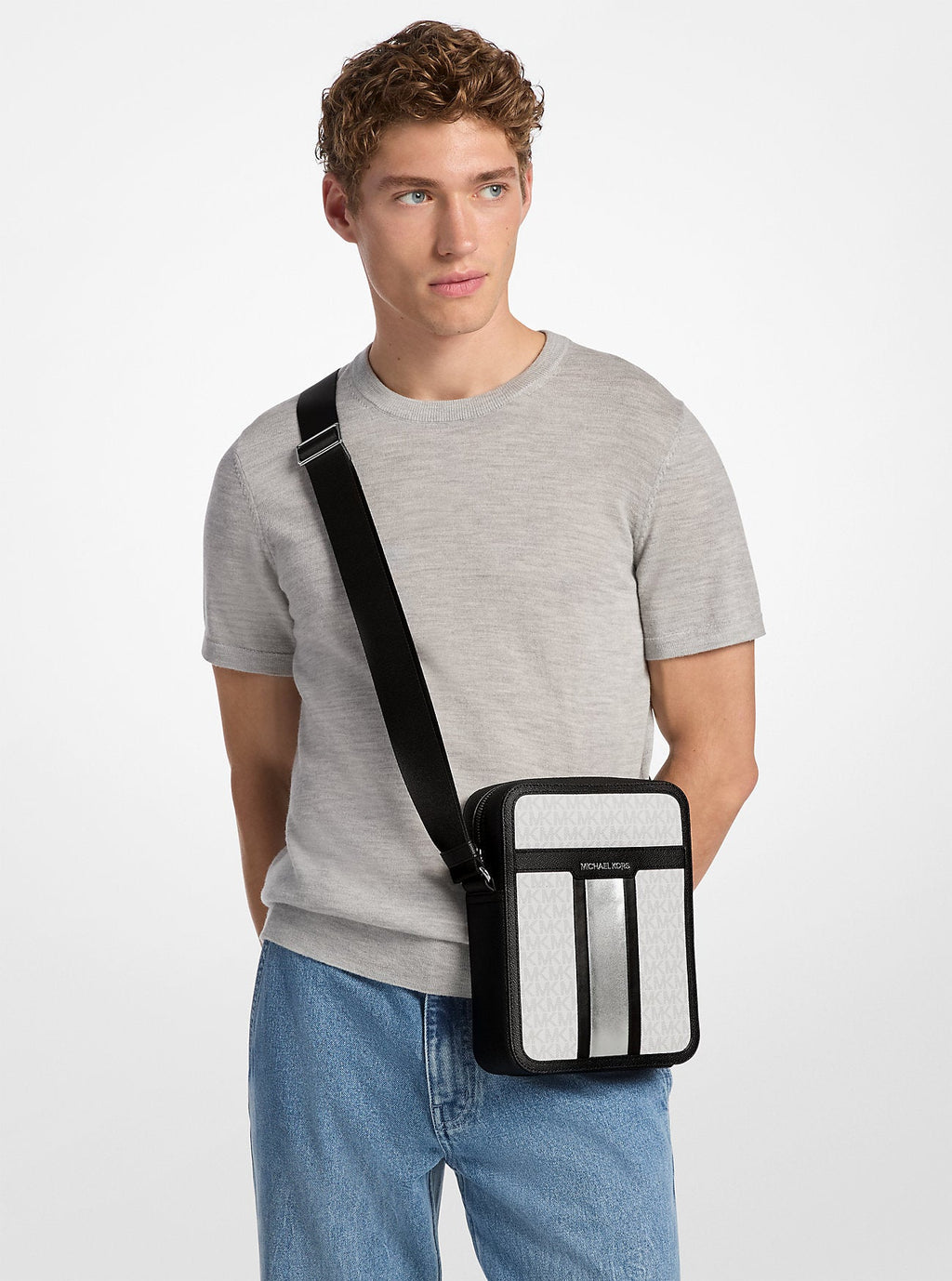 Cooper Signature Logo Stripe Flight Bag