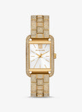 Monroe Pavé Gold-Tone Watch