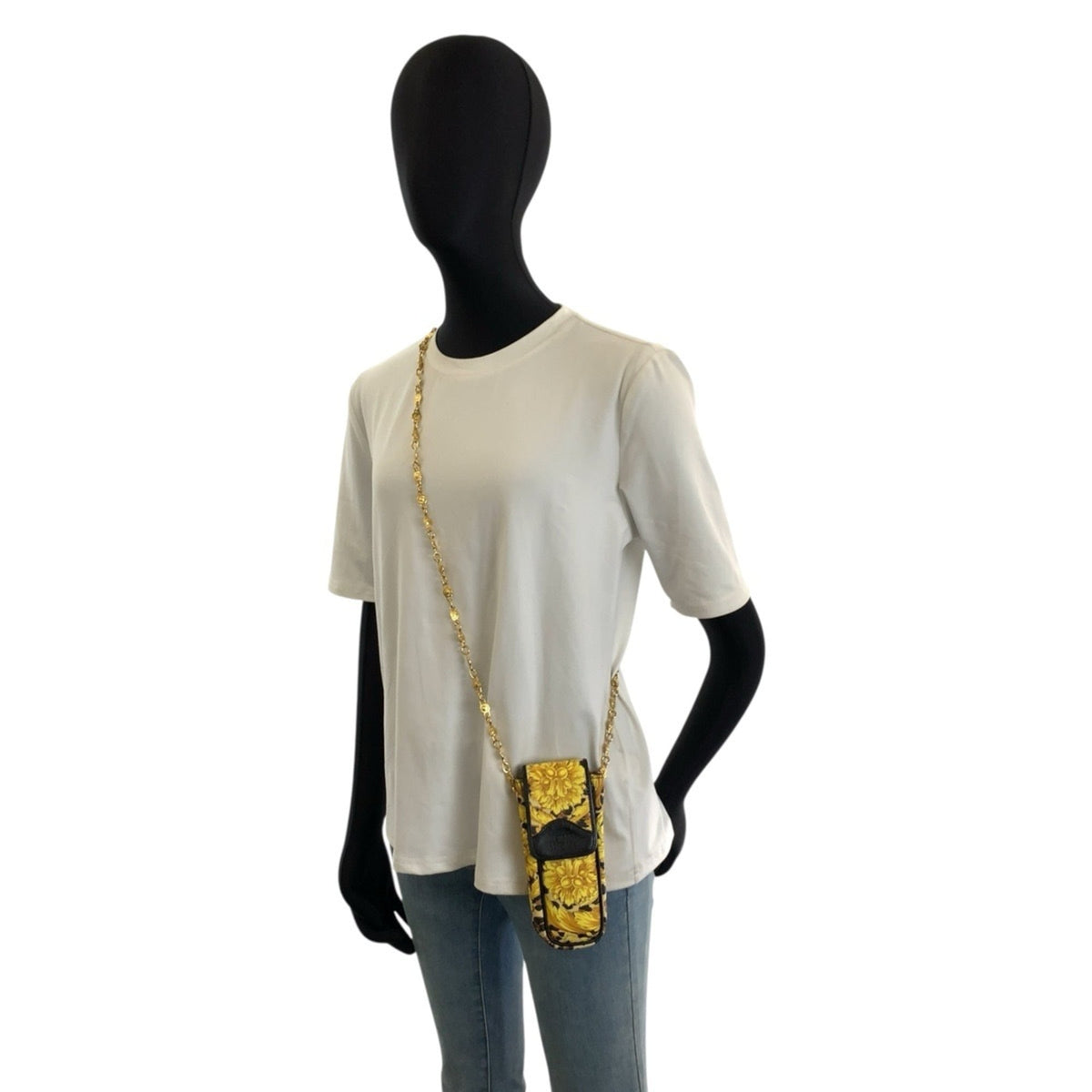 Versace yellow Pvc Pochette Shoulder Bag (Pre-Owned)