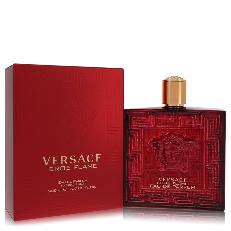 2pcs Combo Versace Eros Flame by Versace Eau De Parfum Spray 6.7 oz Men