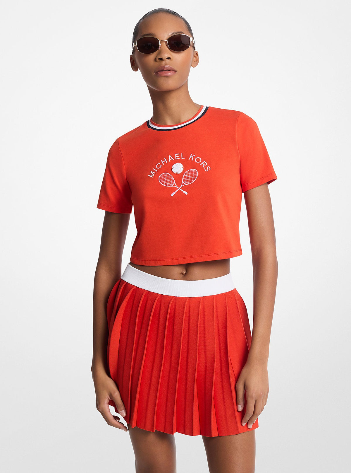 Embellished Cotton Baby Tee