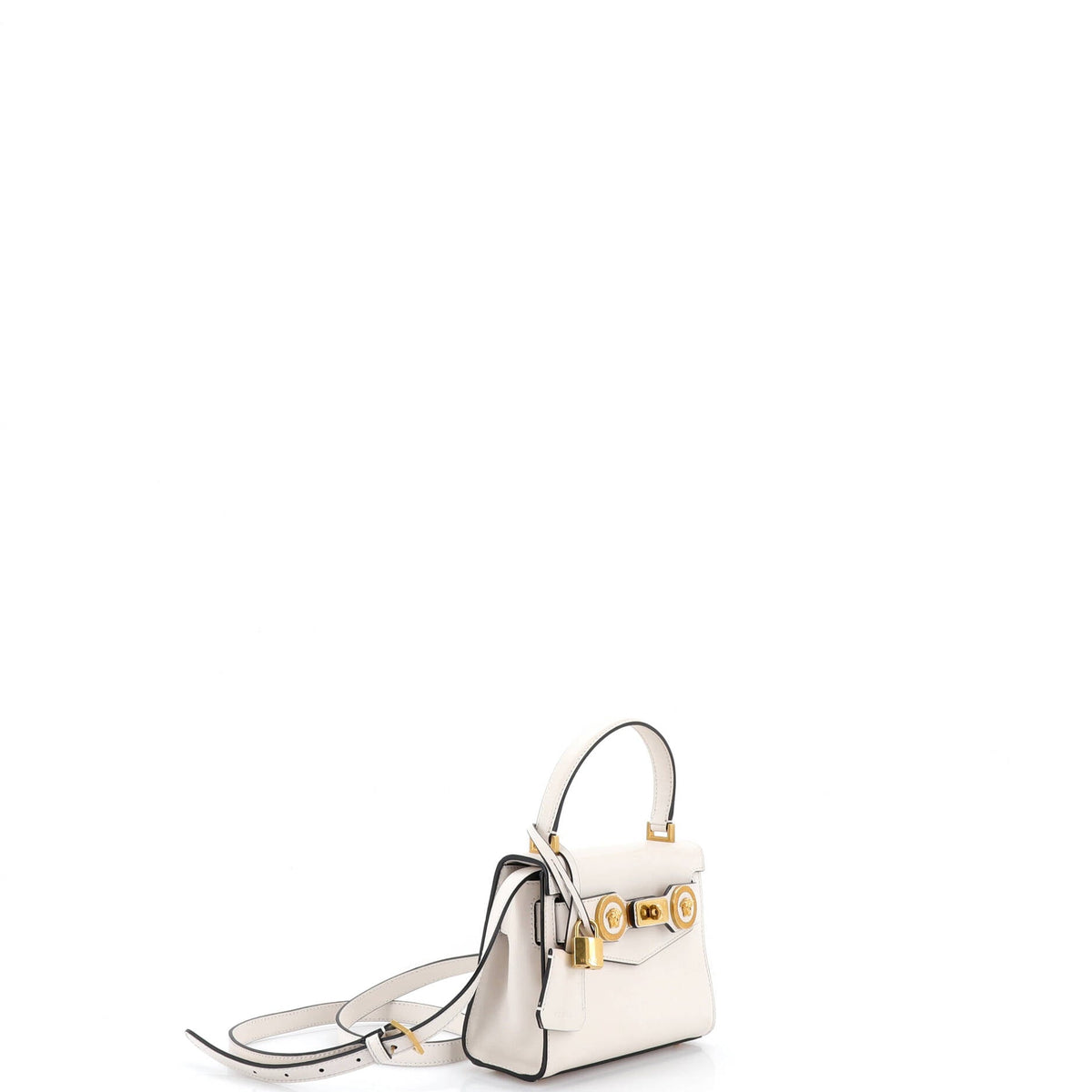 Icon Convertible Top Handle Bag Leather Mini
