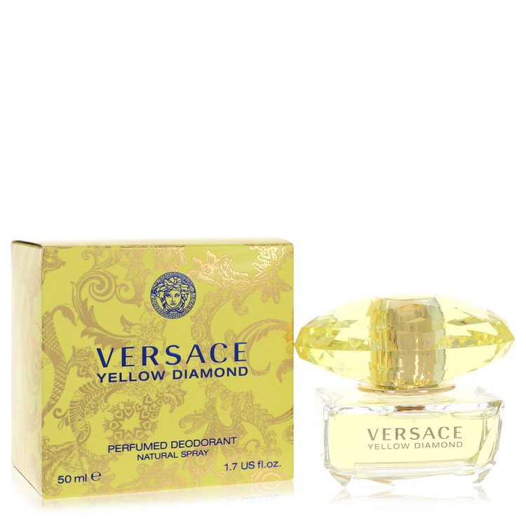 Combo 2pcs Versace Yellow Diamond by Versace Deodorant Spray 1.7 oz for Women