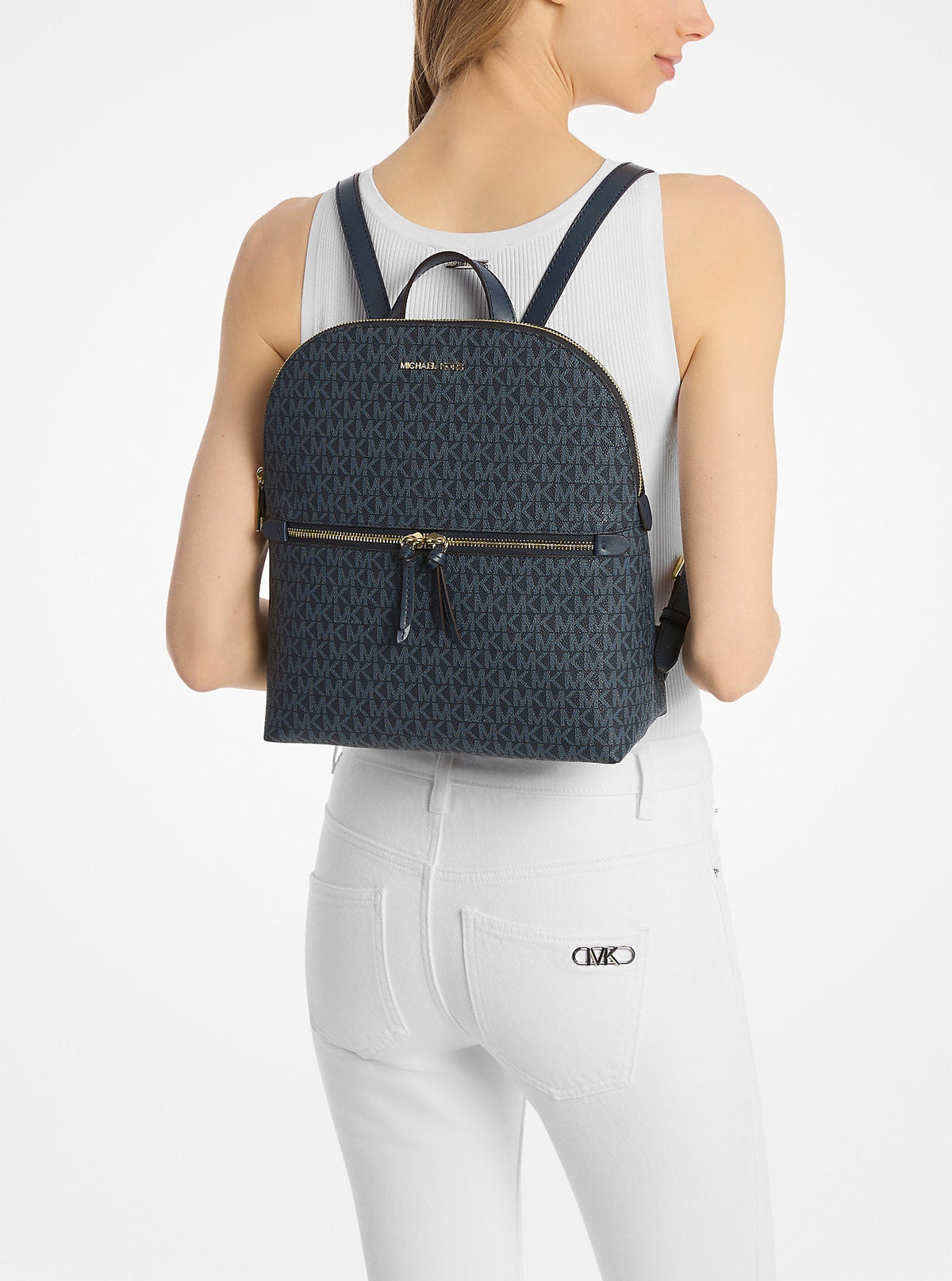 Dallas Medium Signature Logo Backpack