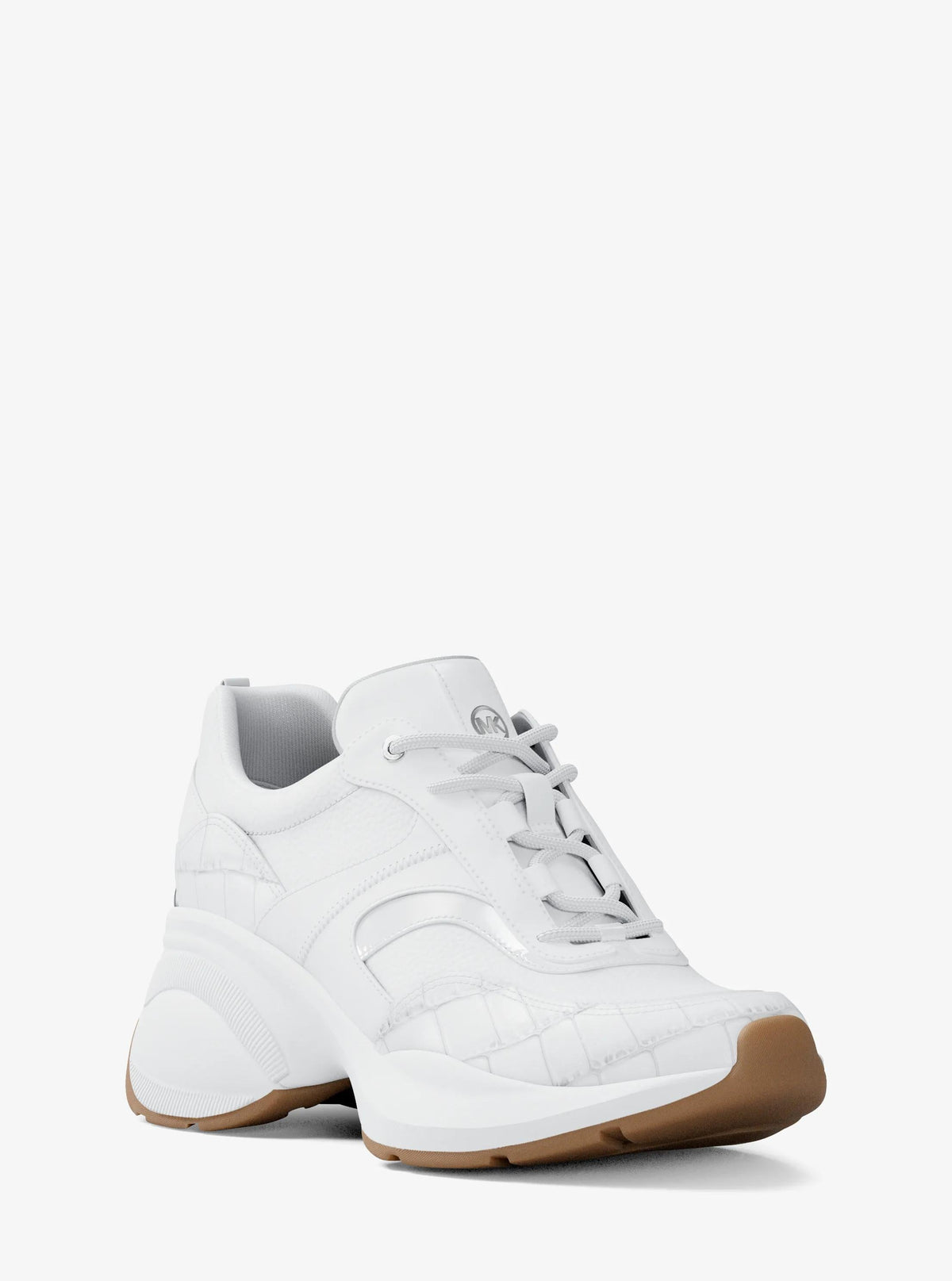 Kaia Mixed-Media Trainer