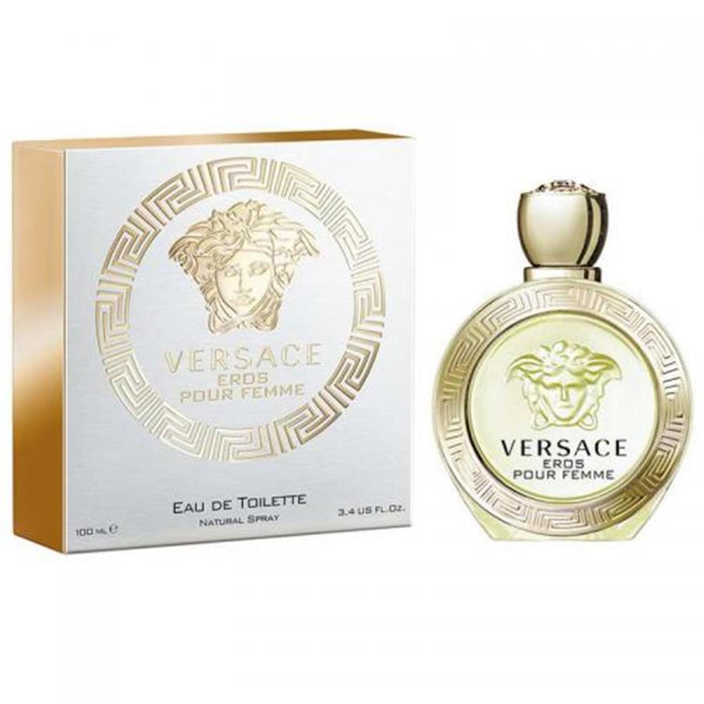 Versace  Eros by Versace Eau De Toilette Spray - 3.4 oz