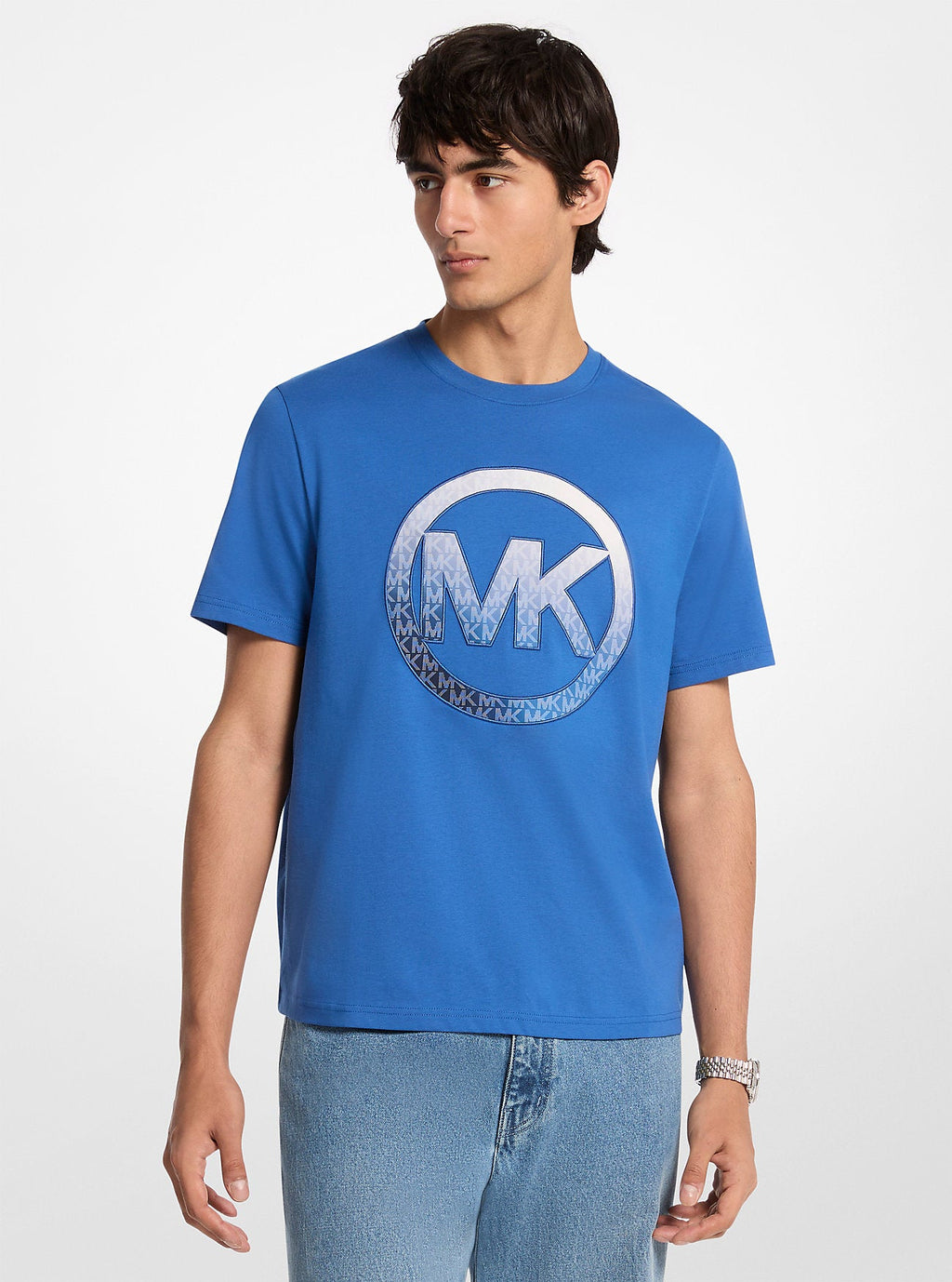 Ombré Logo Cotton T-Shirt