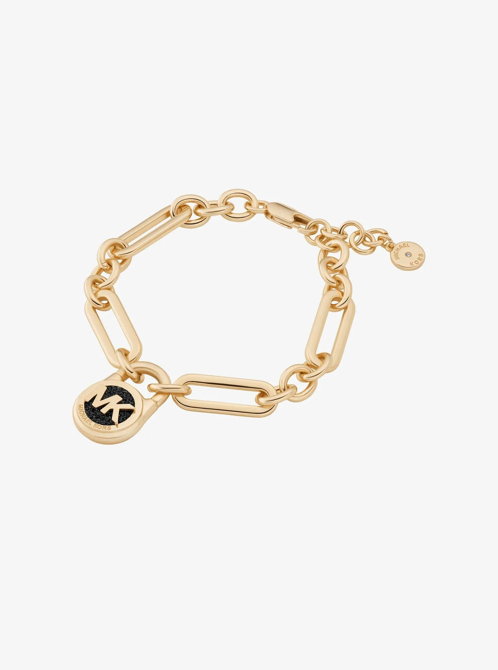 Pavé Lock Bracelet