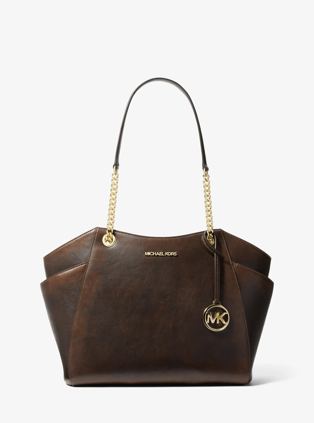 Jet Set Travel Large Burnished Tote Bag