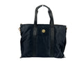 Versace Versace Nylon Fabric La Medusa Shoulder Tote Women's Bag