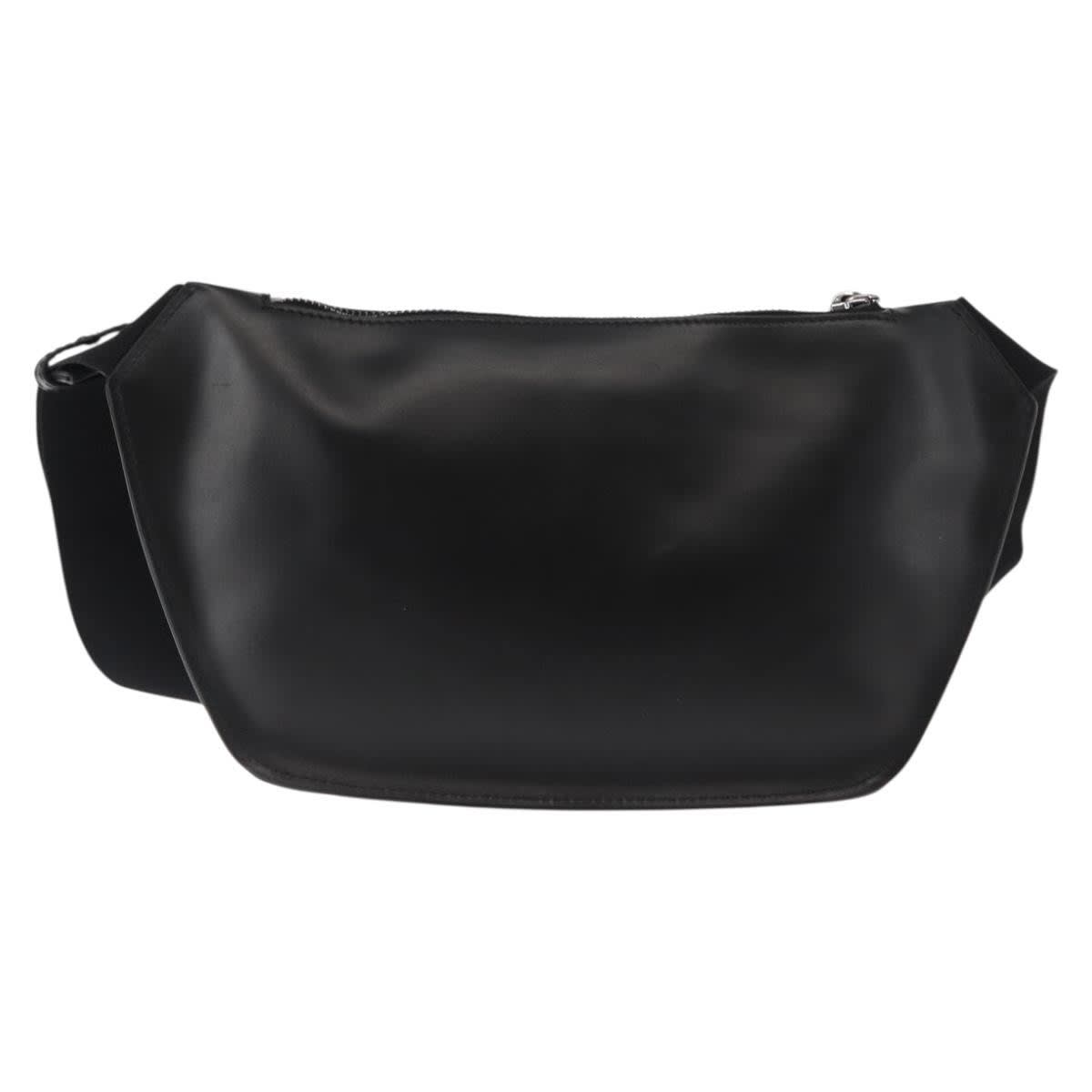 Versace La Medusa Crossbody Vanity Leather Leather Crossbody Bag Bag (Pre-Owned)