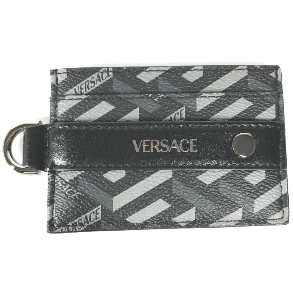 Versace  Leather Card Case (Pre-Owned)