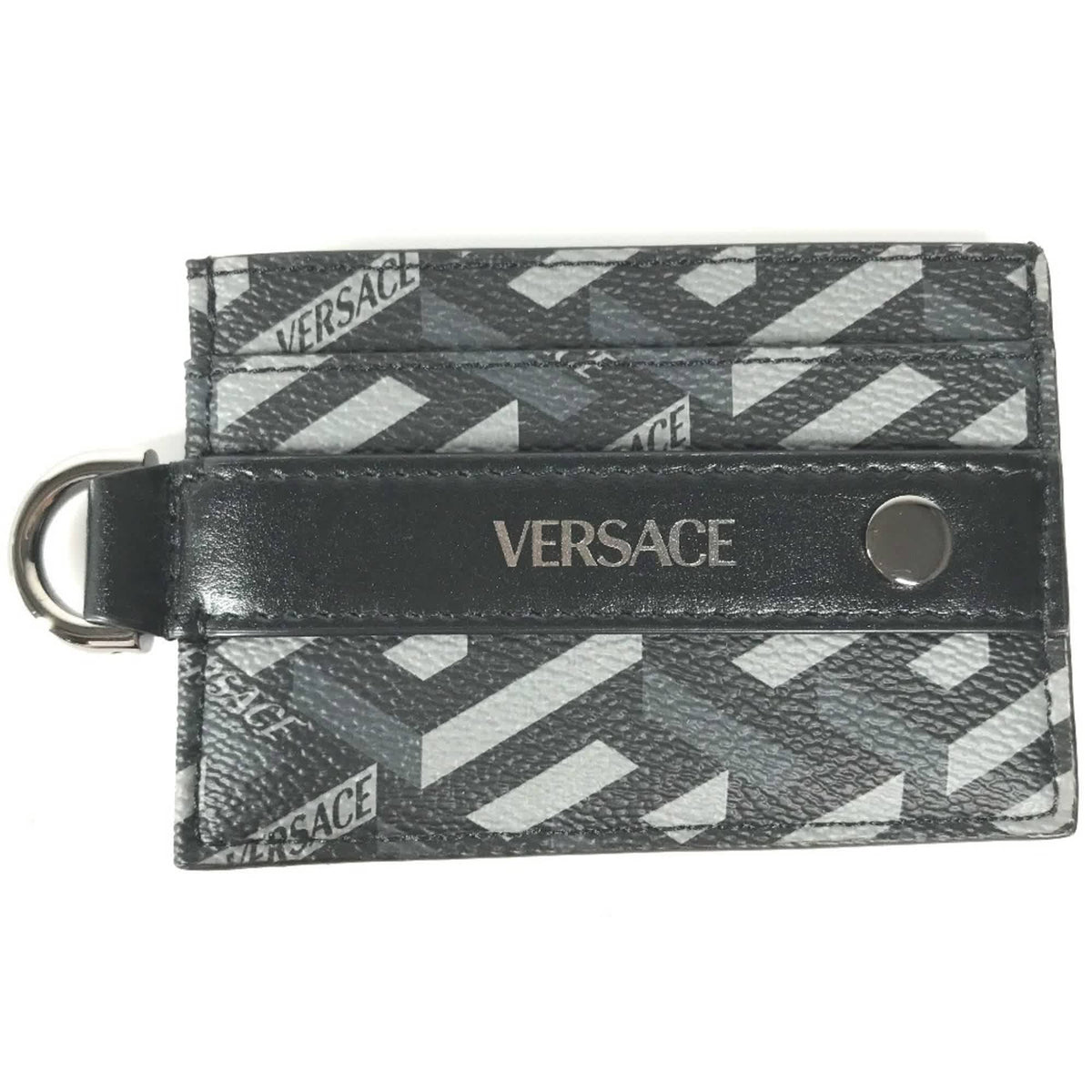 Versace  Leather Card Case (Pre-Owned)