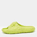 Versace Green Rubber Mules