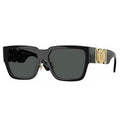 Versace Sunglasses Square Full Rim, Havana Frame And Grey Gradient Lens Ve4483D108/8G