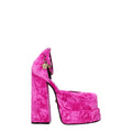 Versace Velvet Platform Women's Sandals