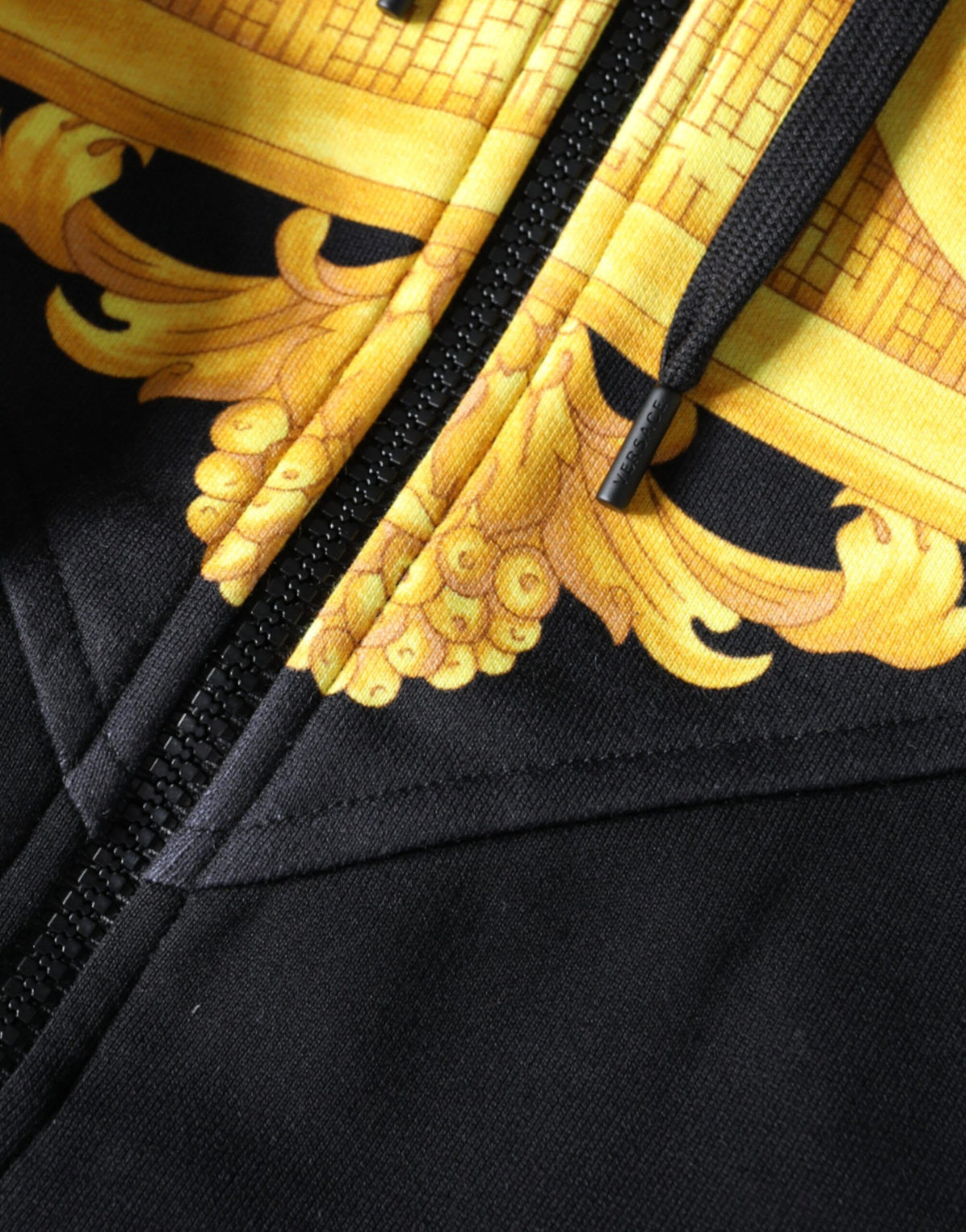 Versace Medusa Print Cotton Full Zip HoodieSweatshirt Men's Sweater