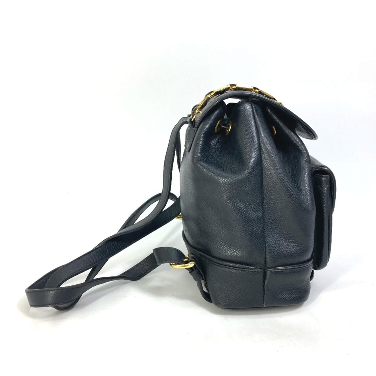 Versace Leather Backpack (Pre-Owned)
