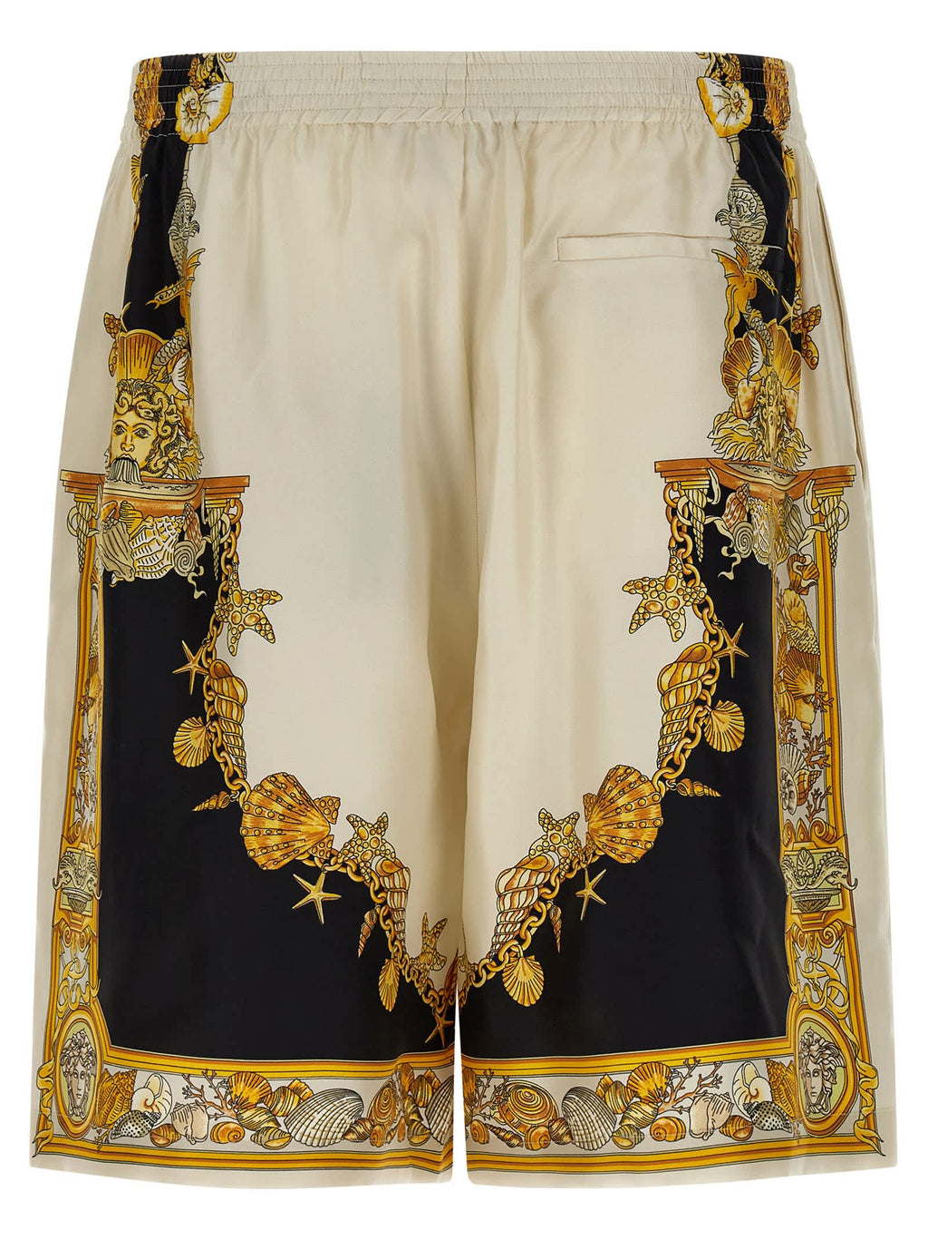 Versace Silk Bermuda Men's Shorts