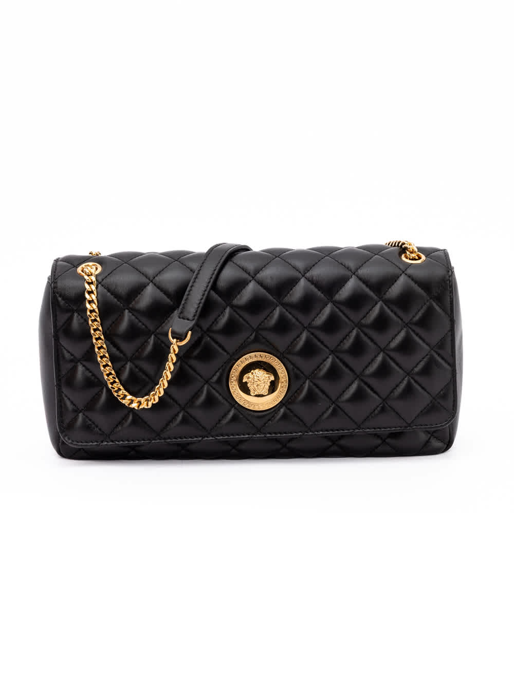 Versace Leather Shoulder Strap Women's Bag