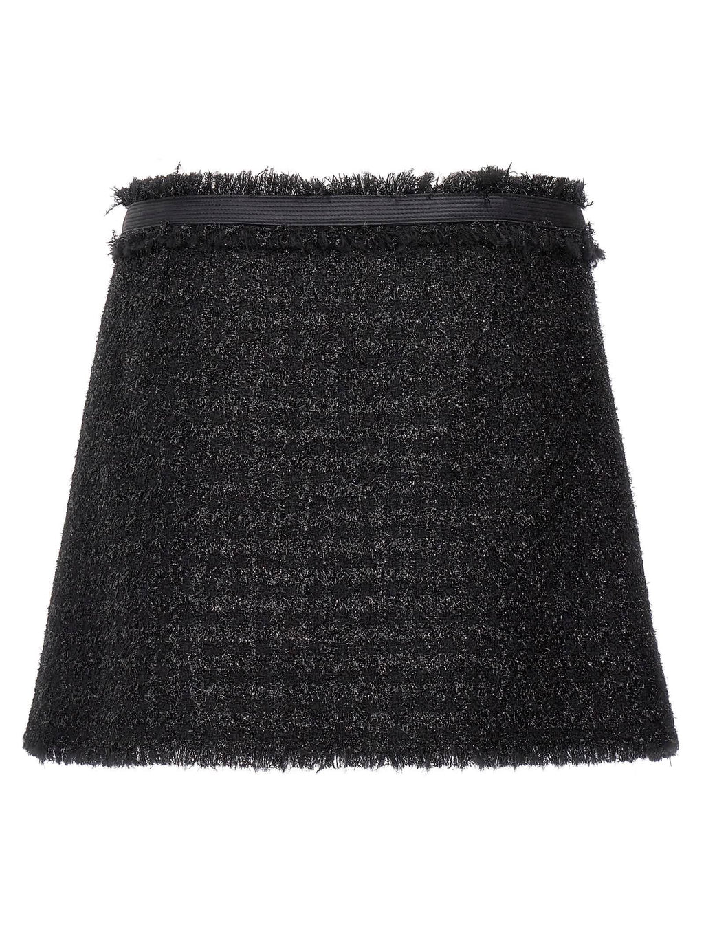Versace Virgin Wool Long Women's Skirt