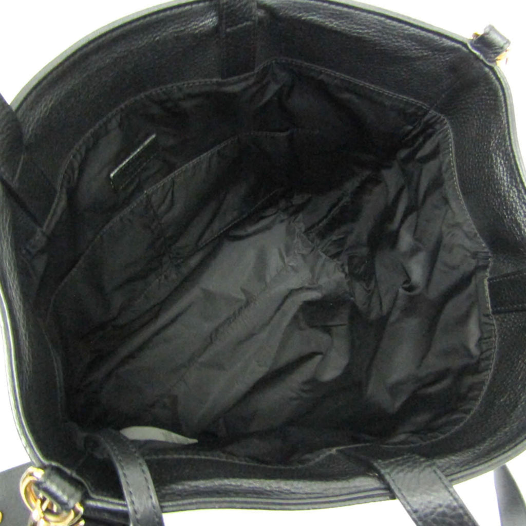 Versace Leather Shoulder Bag Tote Bag (Pre-Owned)