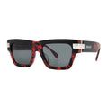 Versace Sunglasses Rectangle Full Rim, Havana Blue Frame And Dark Grey Lens Ve4464F545887