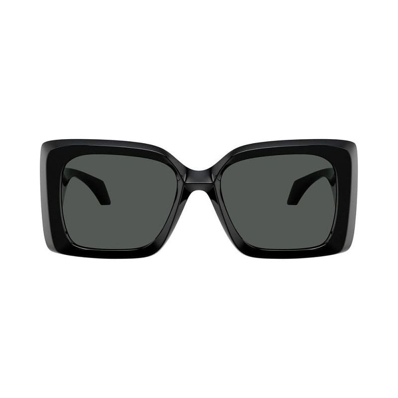 Versace Sunglasses Square Full Rim, Havana Frame And Dark Grey Lens Ve4467U108/87