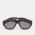 Versace Black Mod 4436 U Medusa Frame Sunglasses