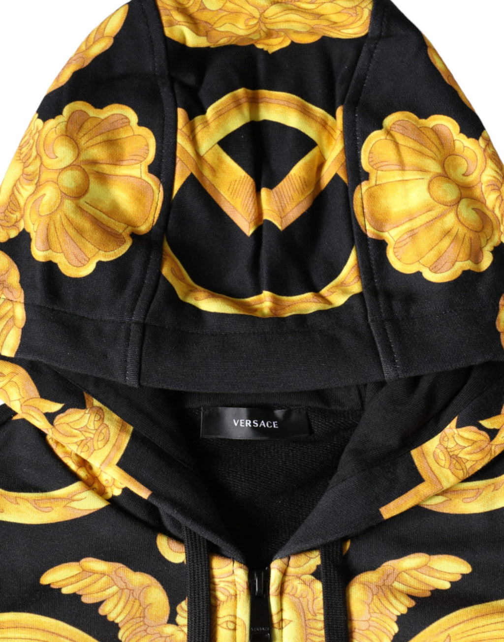 Versace Medusa Print Cotton Full Zip HoodieSweatshirt Men's Sweater