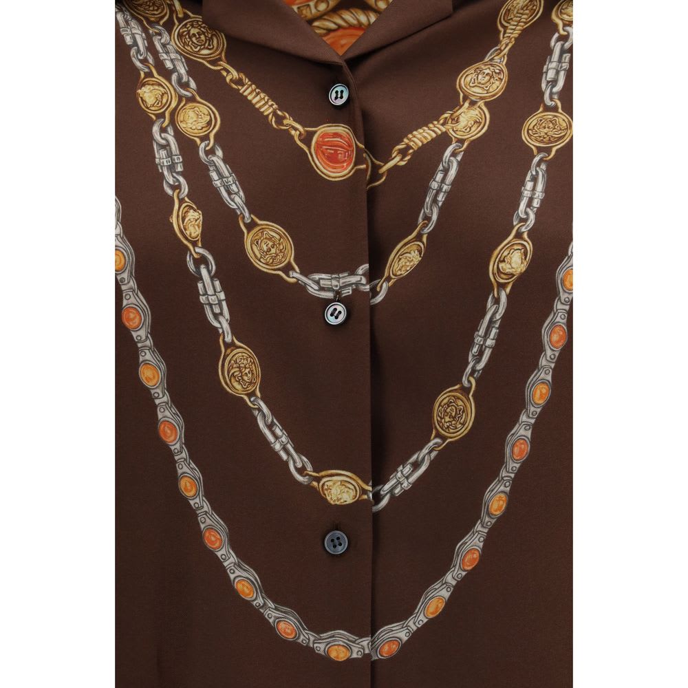 Versace Fabric Pattern Women's Shirt
