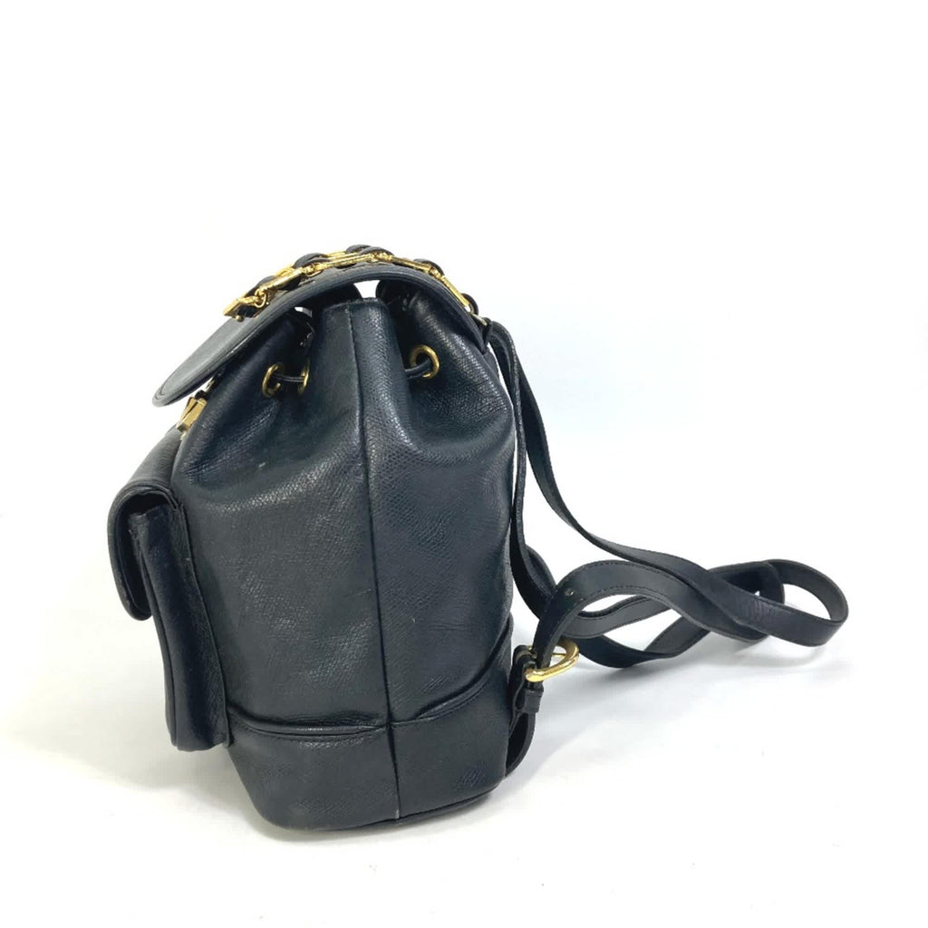 Versace Leather Backpack (Pre-Owned)