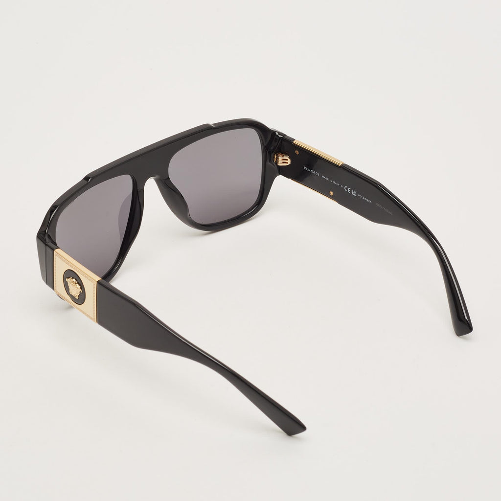 Versace Black Mod 4436 U Medusa Frame Sunglasses