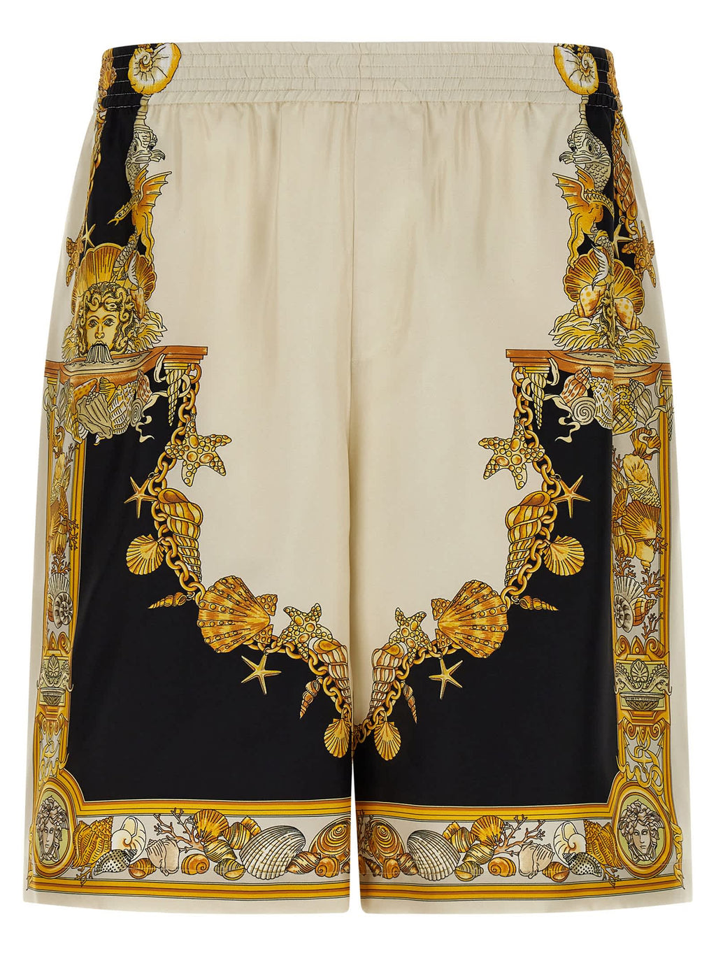Versace Silk Bermuda Men's Shorts