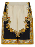 Versace Silk Bermuda Men's Shorts