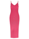 Versace Viscose Midi Women's Dress