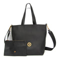 Versace Leather Shoulder Bag Tote Bag (Pre-Owned)