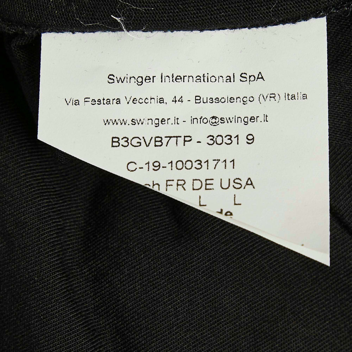 Versace Jeans Couture Black Logo Graphic Jersey Knit T-Shirt