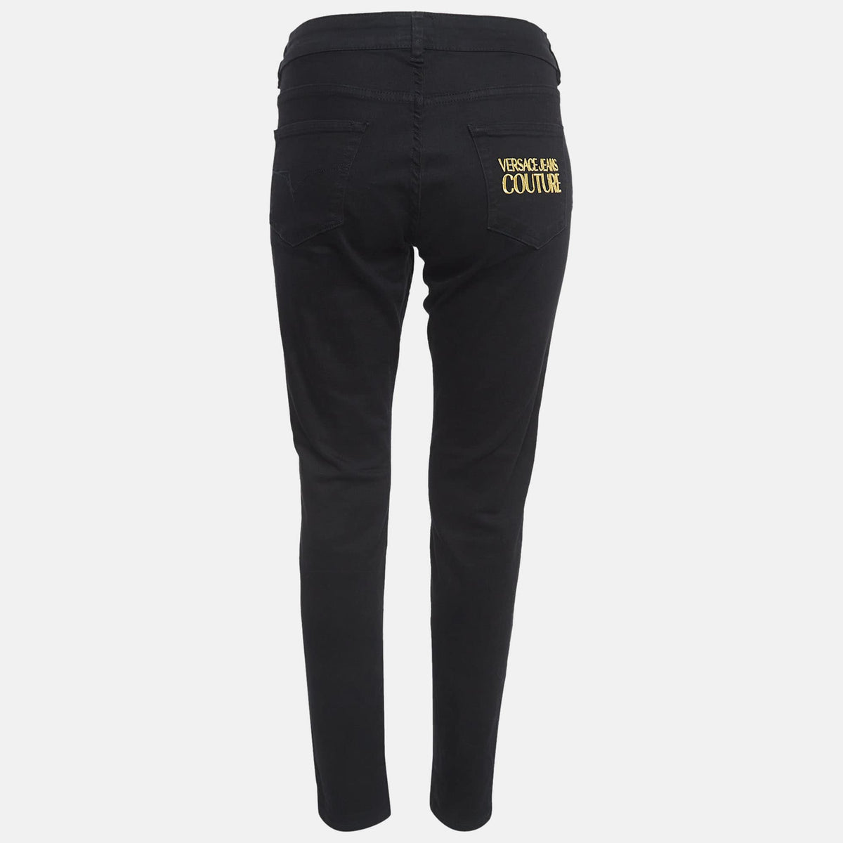 Versace Jeans Couture Black Denim Slim Fit Jeans M Waist