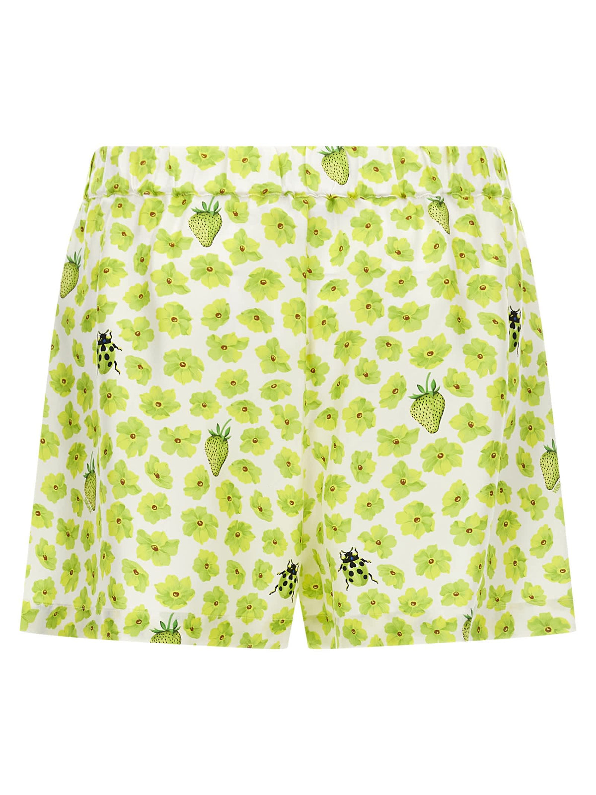 Versace Silk Bermuda Women's Shorts