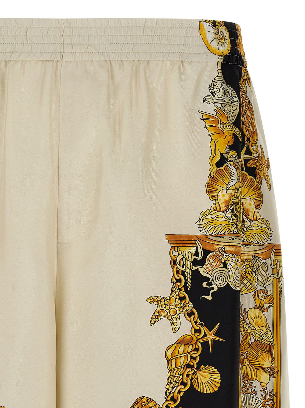 Versace Silk Bermuda Men's Shorts