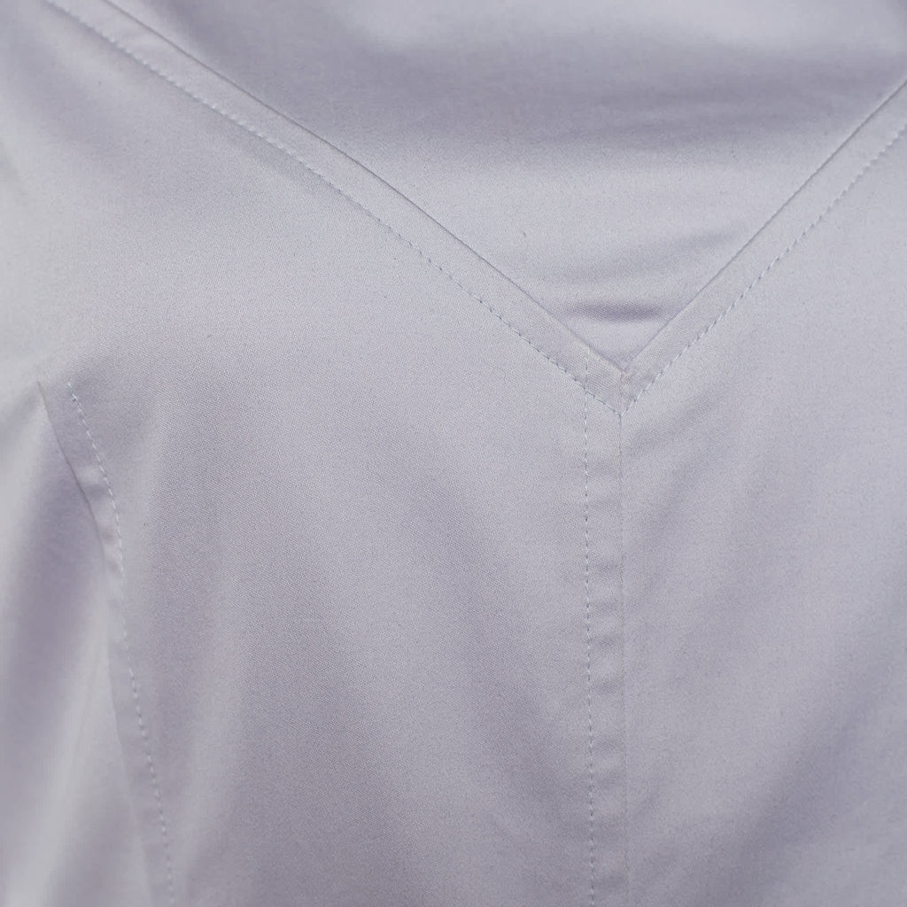 Versus Versace Pale Lilac Cotton Pleated Dress