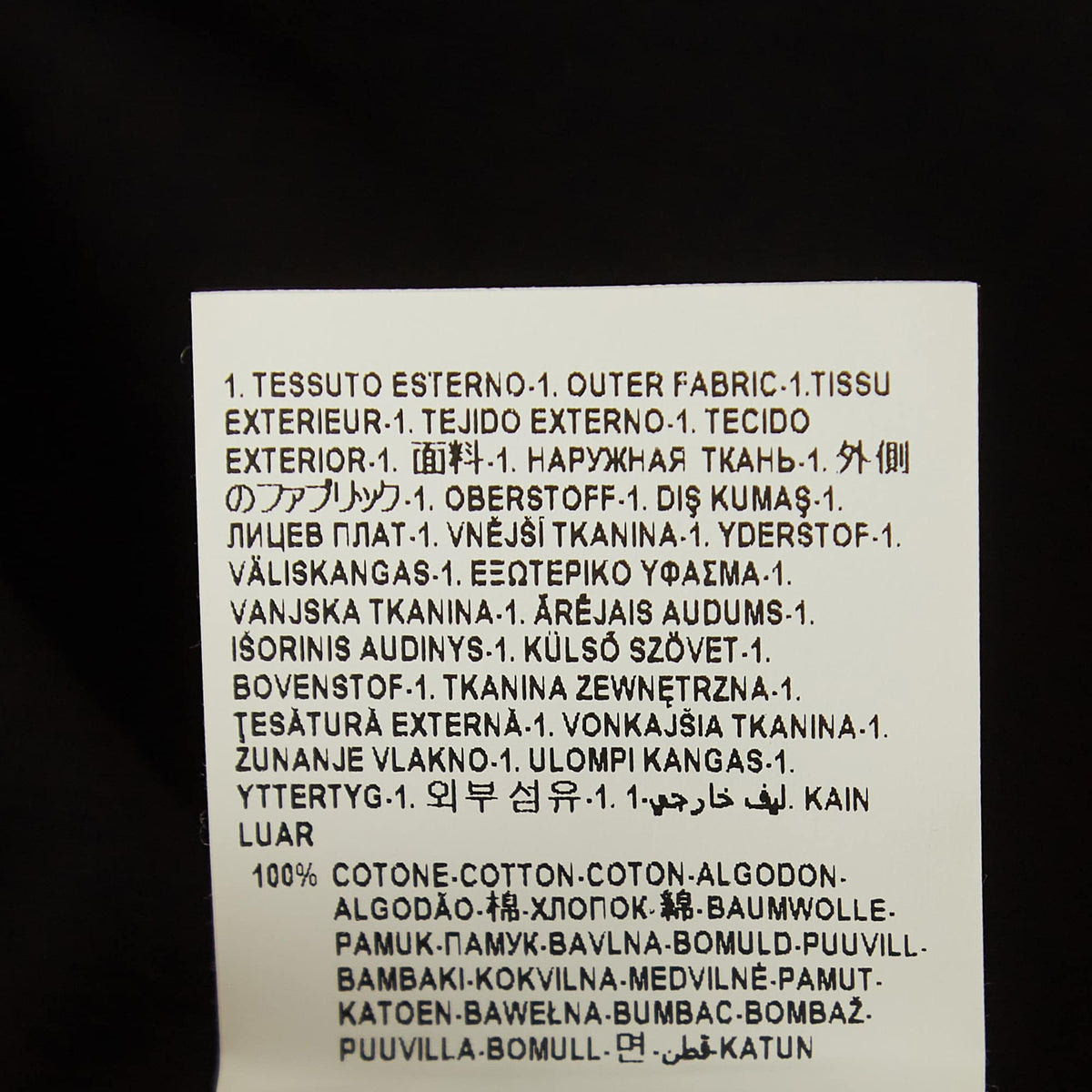 Versace Tribute Black Logo Cotton T-Shirt