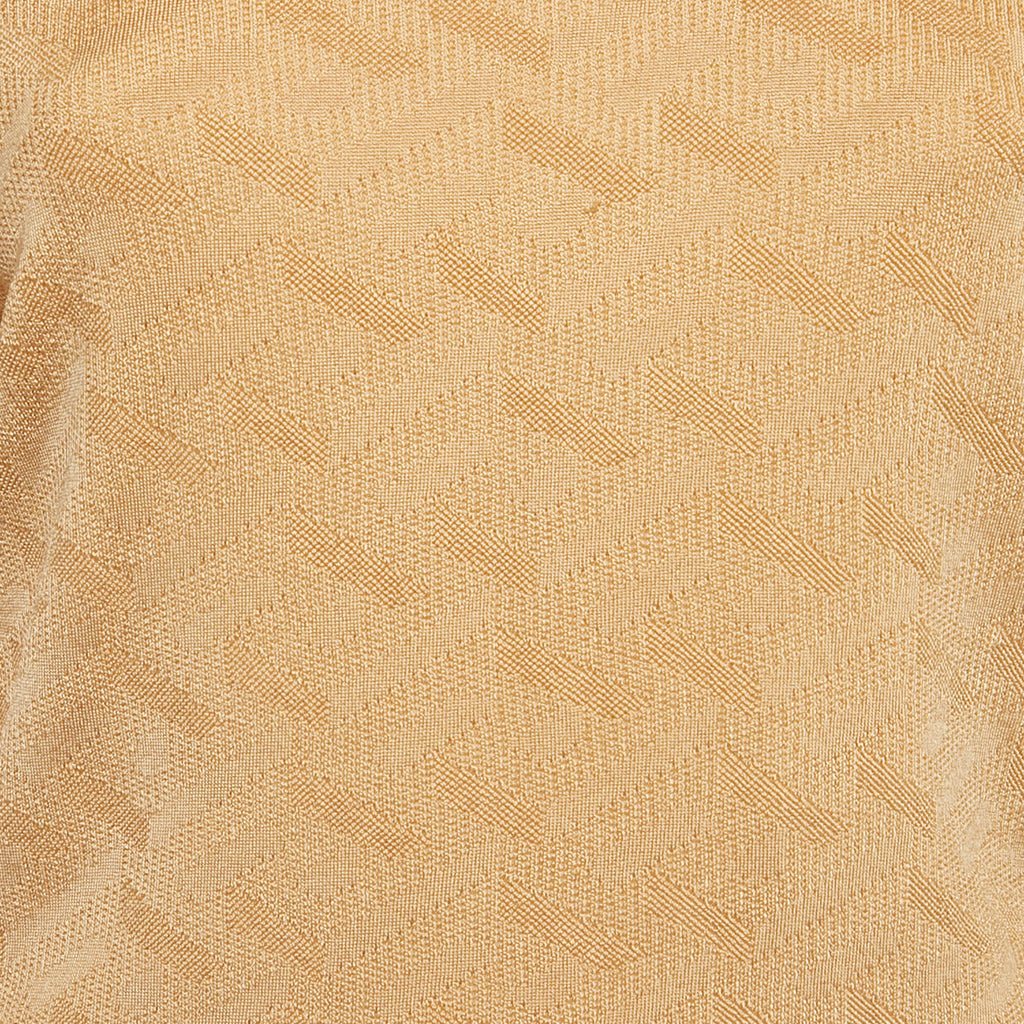 Versace Dark Beige Rib Knit Sweater