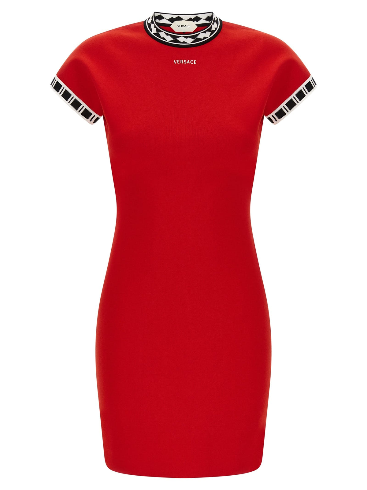 Versace Cotton Short Women's Dress