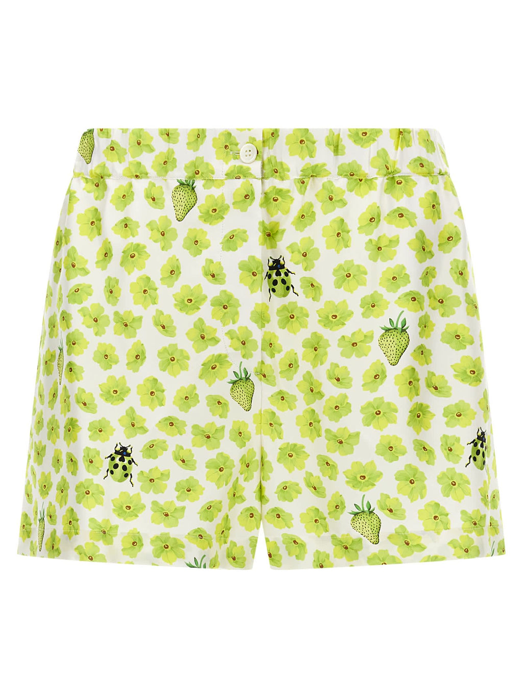 Versace Silk Bermuda Women's Shorts