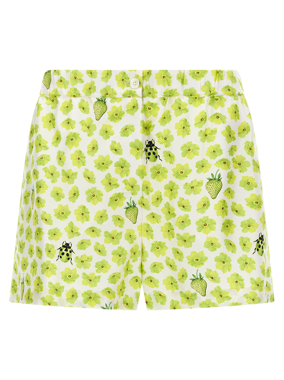 Versace Silk Bermuda Women's Shorts