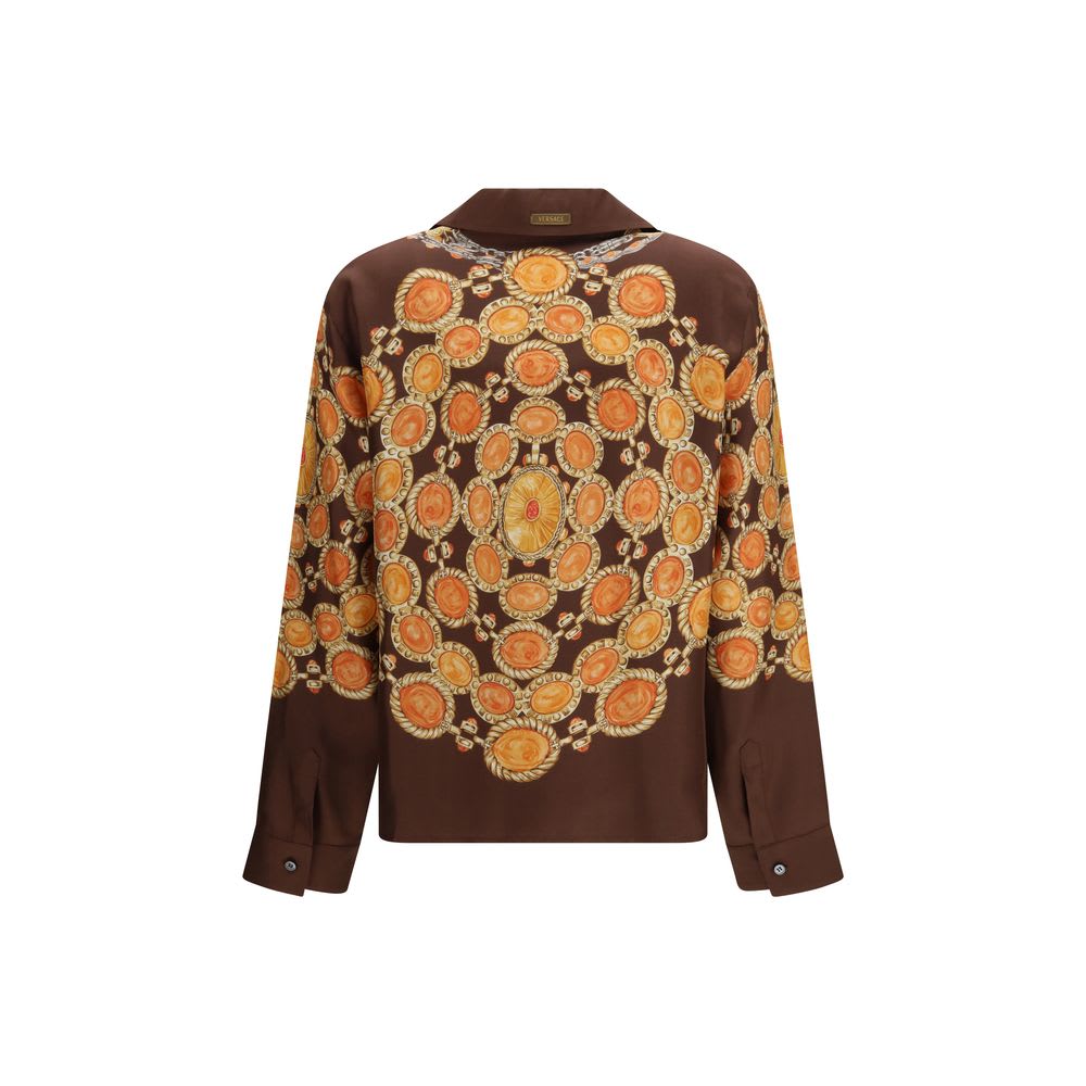 Versace Fabric Pattern Women's Shirt